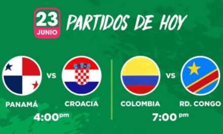 Panamá vs Croacia y Colombia vs RD Congo: La fiesta mundialista sigue fuerte este 23 de junio en la Revo