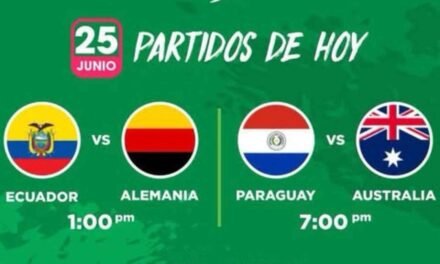Ecuador vs Alemania y Paraguay vs Australia: La cartelera futbolera de este 25 de junio en la Revu