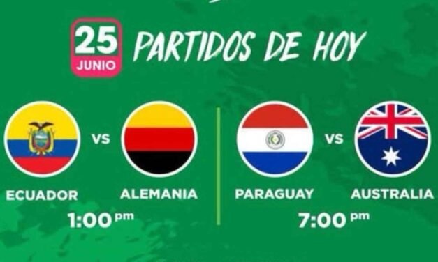 Ecuador vs Alemania y Paraguay vs Australia: La cartelera futbolera de este 25 de junio en la Revu