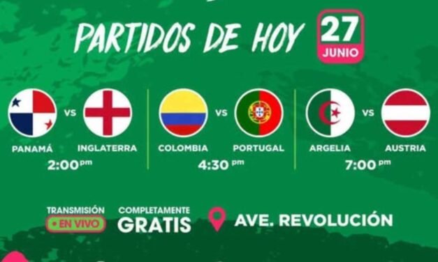 Cartelera de lujo este 27 de junio: La Avenida Revolución sigue latiendo a ritmo de fútbol