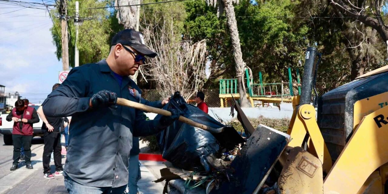 Operación limpieza en tres delegaciones: Más de 9 mil vecinos beneficiados, pero el reto de la basura sigue en pie