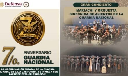 Música y familia en el Auditorio: La Guardia Nacional celebra su séptimo aniversario en Tijuana