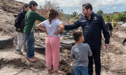 Previenen inundaciones: supervisa Ismael Burgueño trabajos de limpieza en desarenador Florido 1