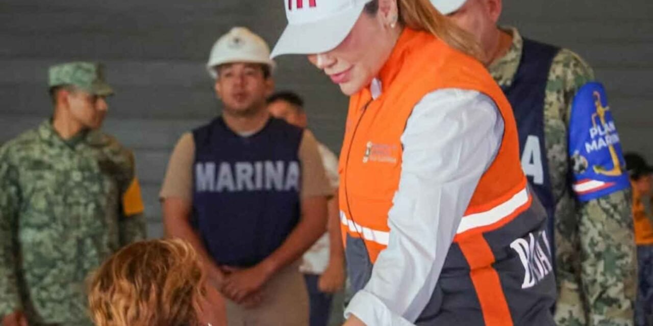 Habilita Gobierno de Baja California centros de acopio para apoyar a familias afectadas por las lluvias