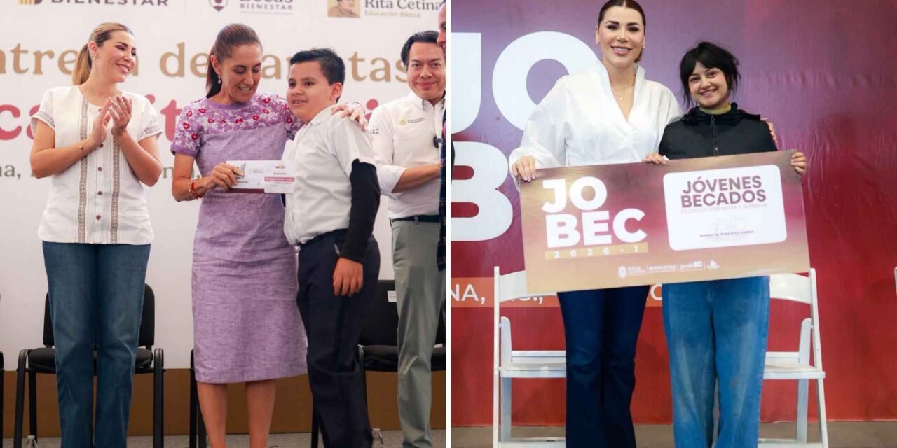 Gobierno de Baja California anuncia fechas de entrega de becas JOBEC y el inicio del registro de beca Rita Cetina
